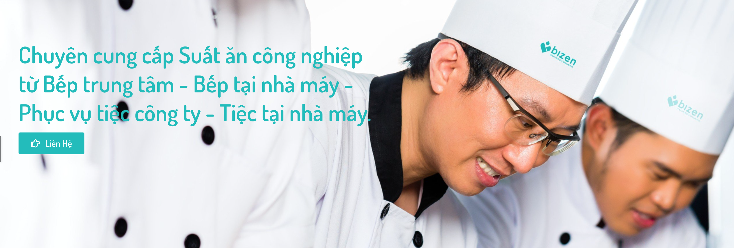 Bizen Chuyên cung cấp Suất ăn công nghiệp từ Bếp trung tâm - Bếp tại nhà máy - Phục vụ tiệc công ty - Tiệc tại nhà máy.