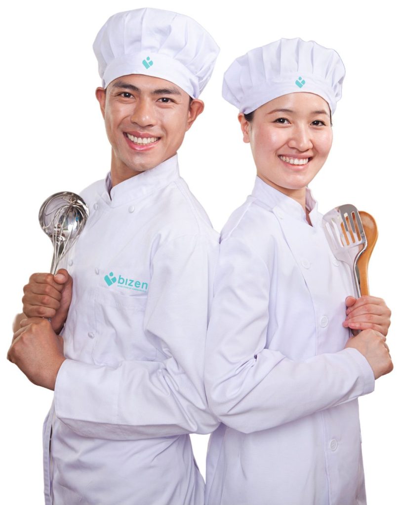 Nhân viên Bizen Catering Service